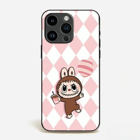 Official LA BU BU "Heart Stack" Bunny Phone Case image 0